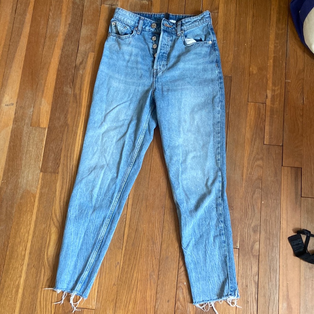 H and m high waisted jeans